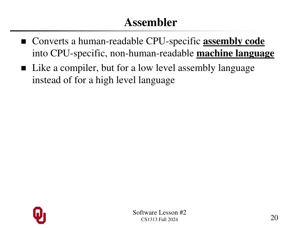 assembler