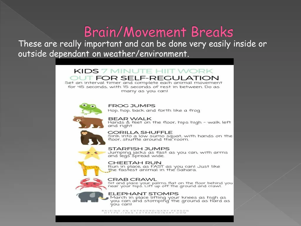 brain movement breaks these are really important