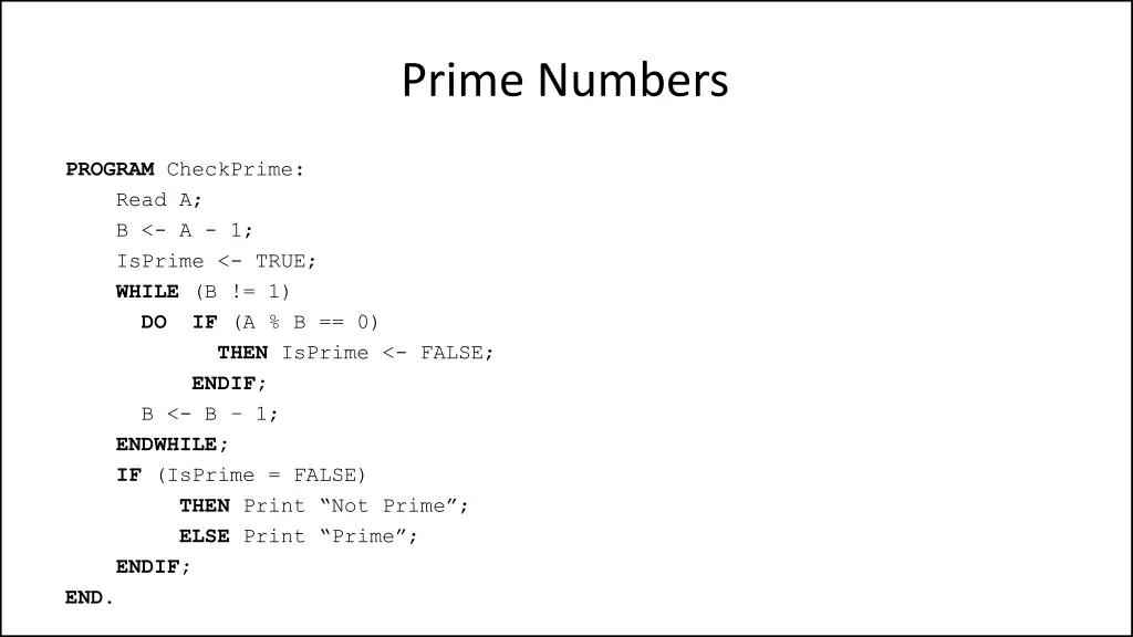 prime numbers 1