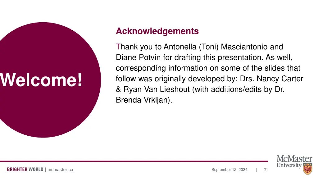 acknowledgements