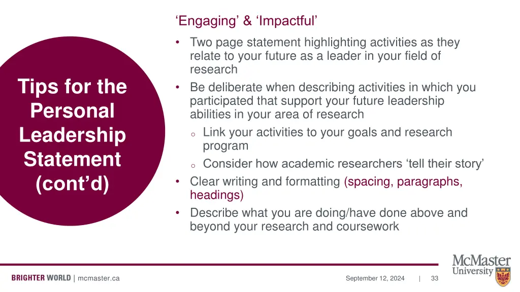 engaging impactful