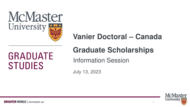 vanier doctoral canada