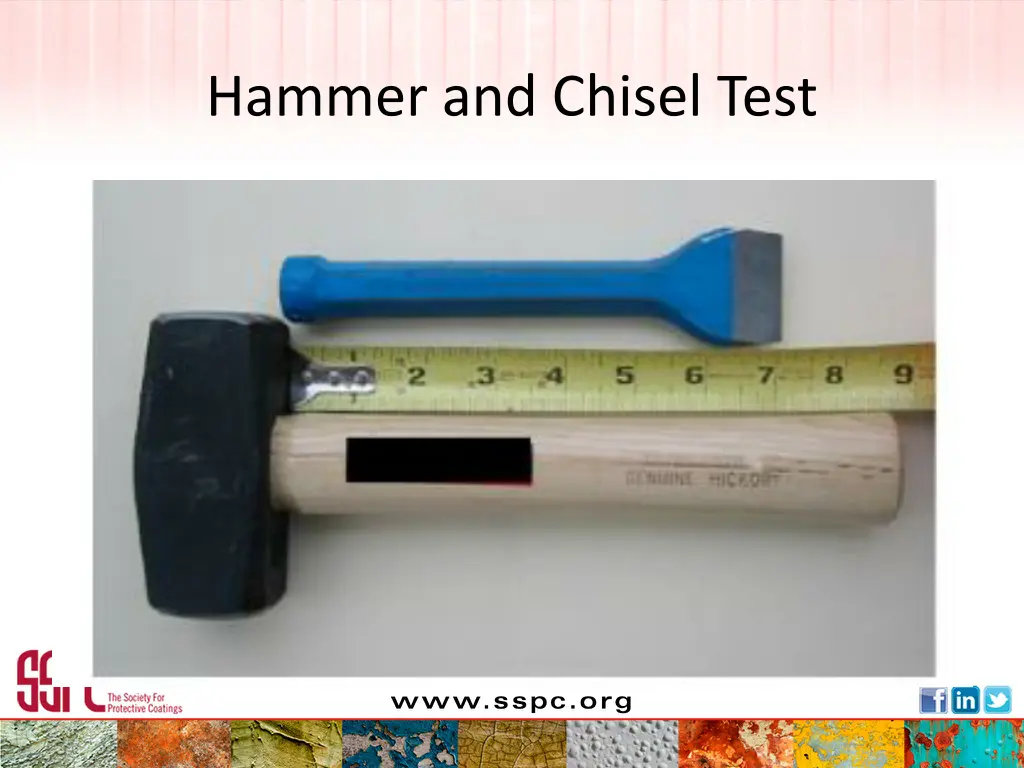 hammer and chisel test 1