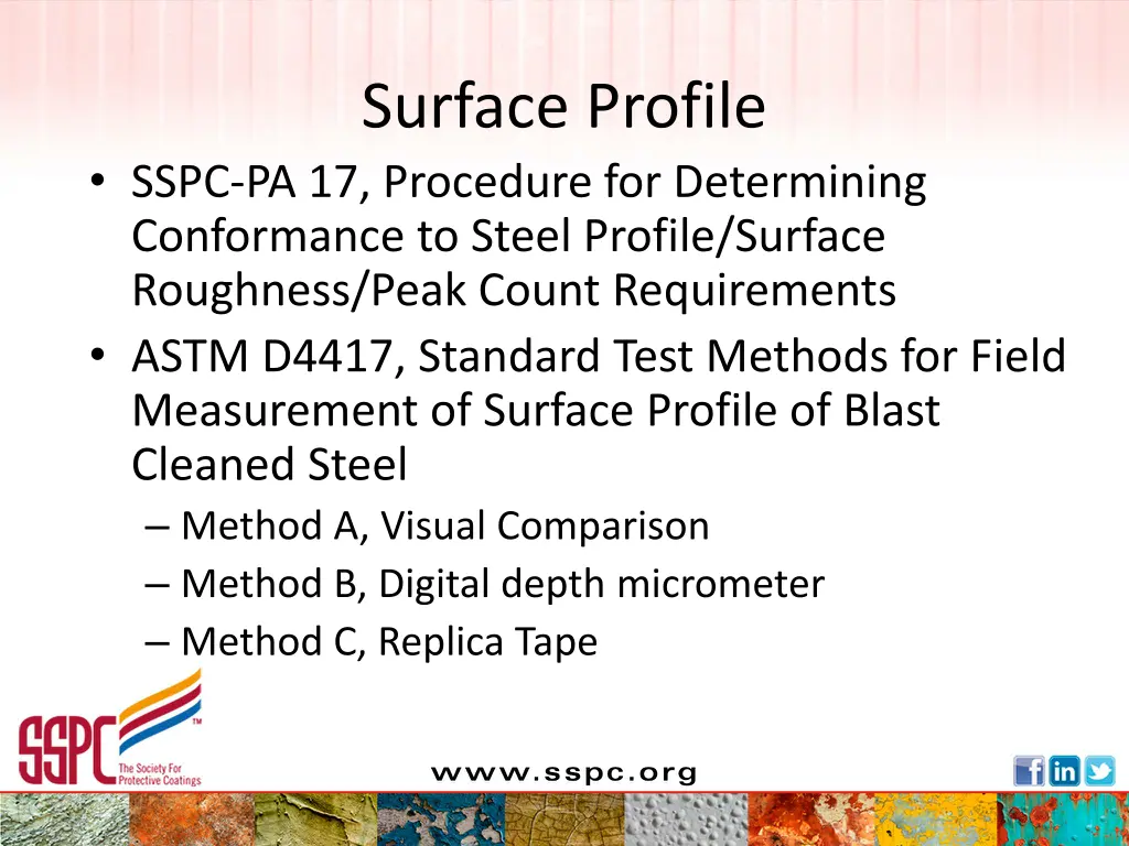 surface profile 1