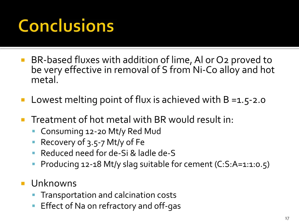 br based fluxes with addition of lime