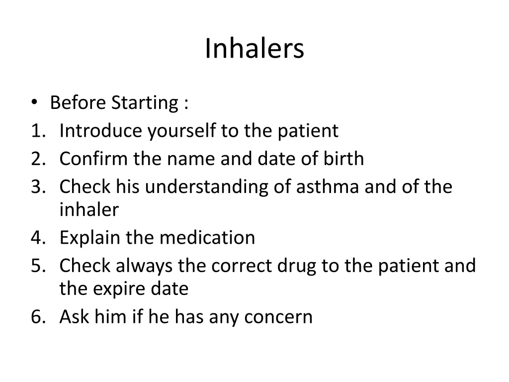 inhalers