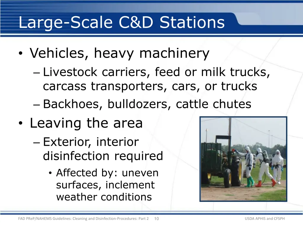 large scale c d stations 1