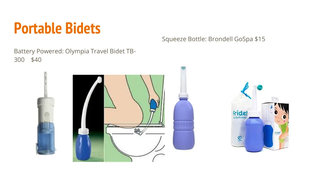 portable bidets