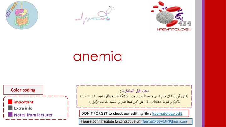 anemia