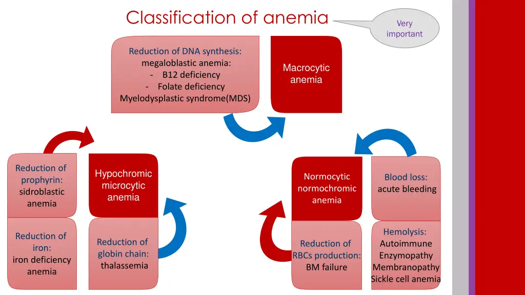 classification of anemia