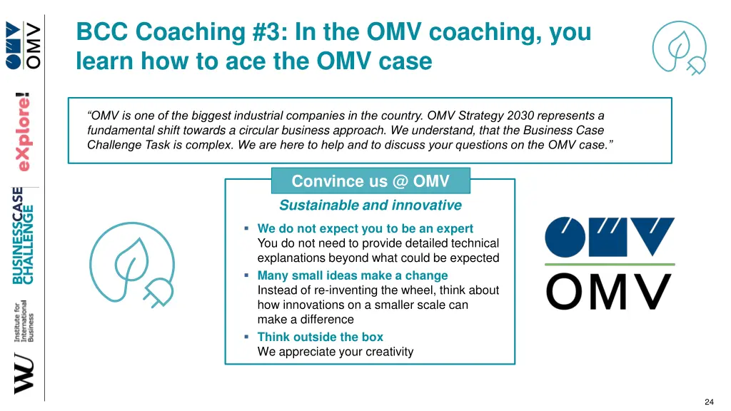 bcc coaching 3 in the omv coaching you learn