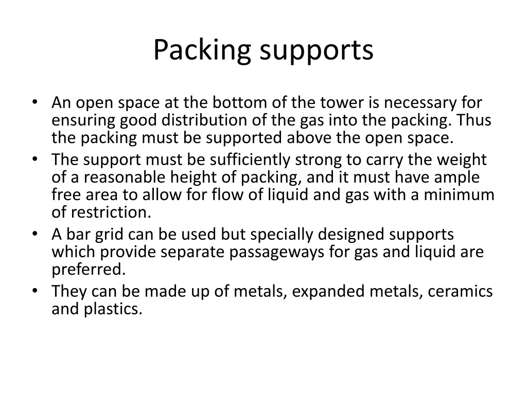 packing supports 1