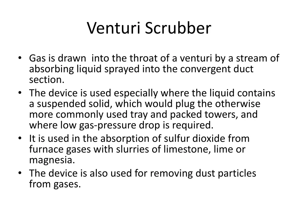 venturi scrubber 1