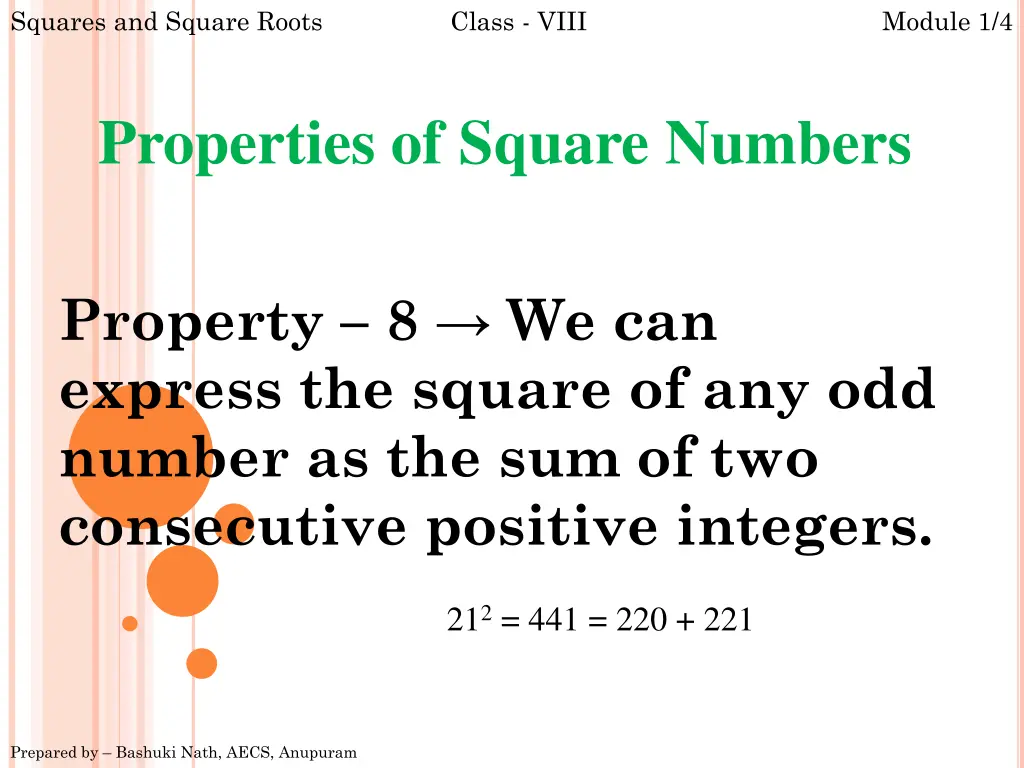 squares and square roots 11