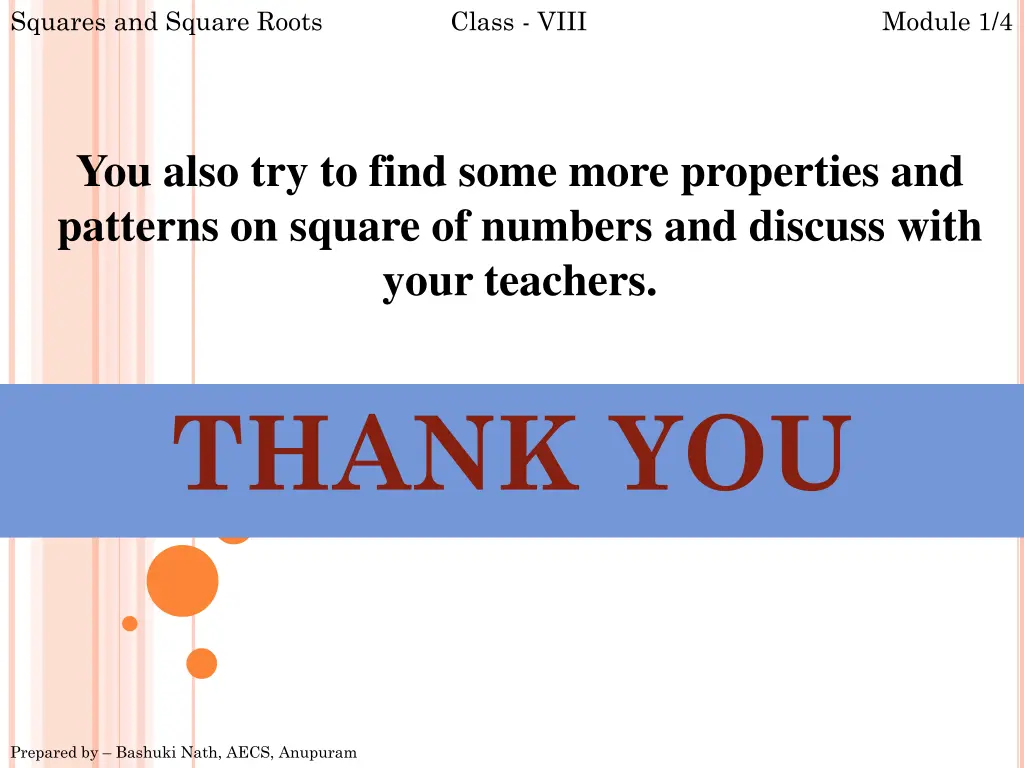 squares and square roots 14