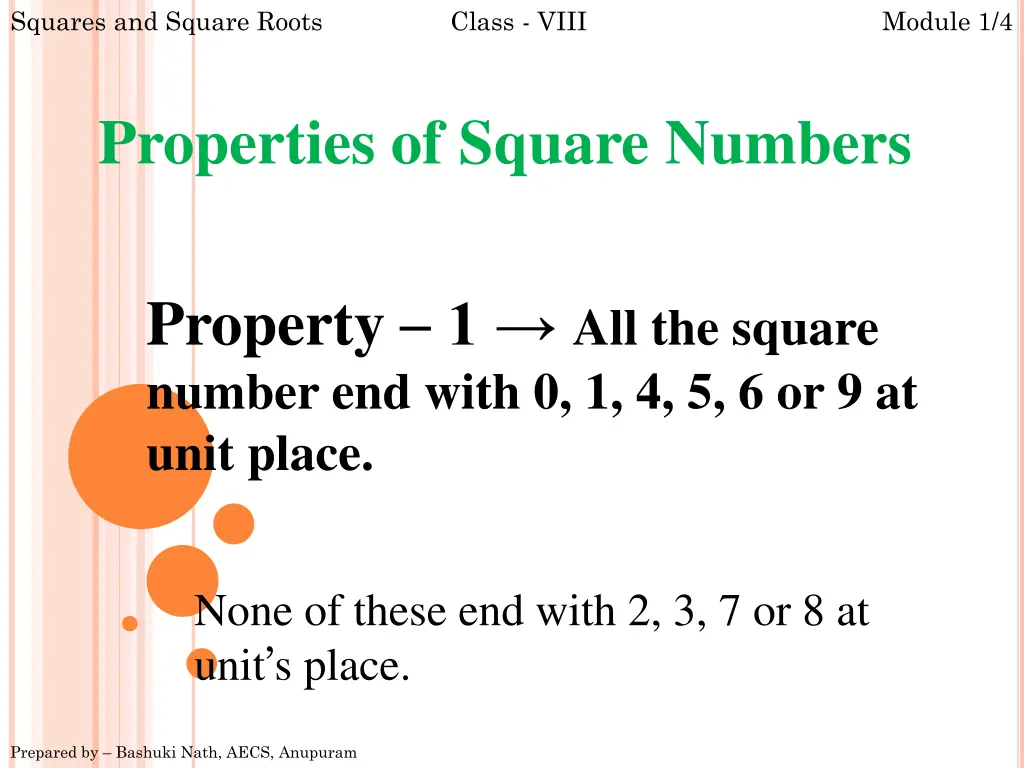 squares and square roots 4