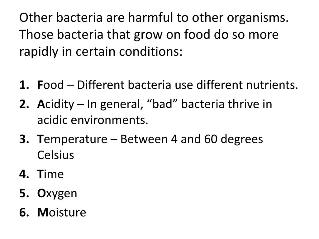 other bacteria are harmful to other organisms