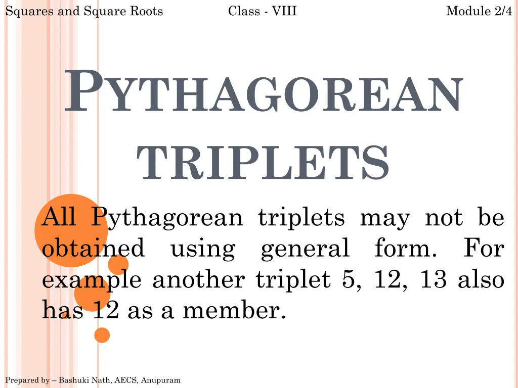 squares and square roots 6