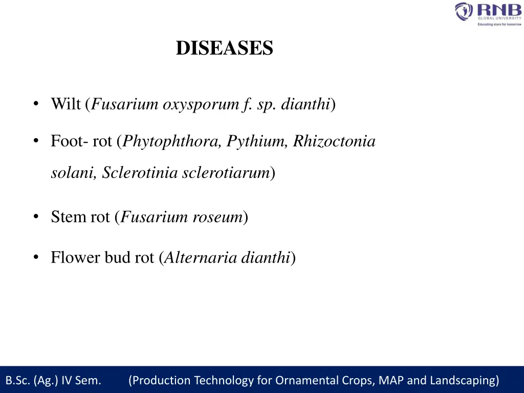 diseases