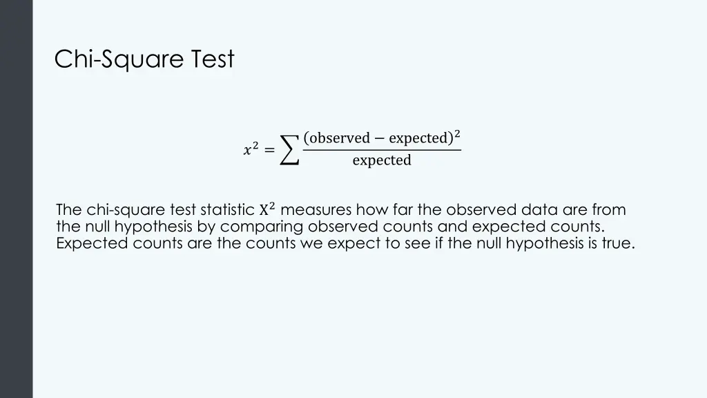 chi square test