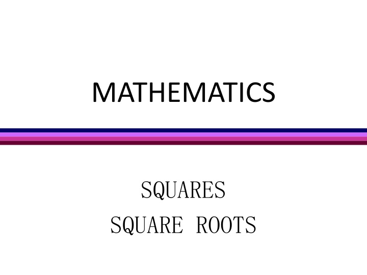 mathematics