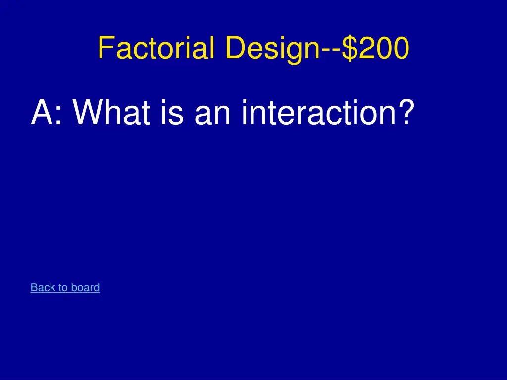 factorial design 200 1