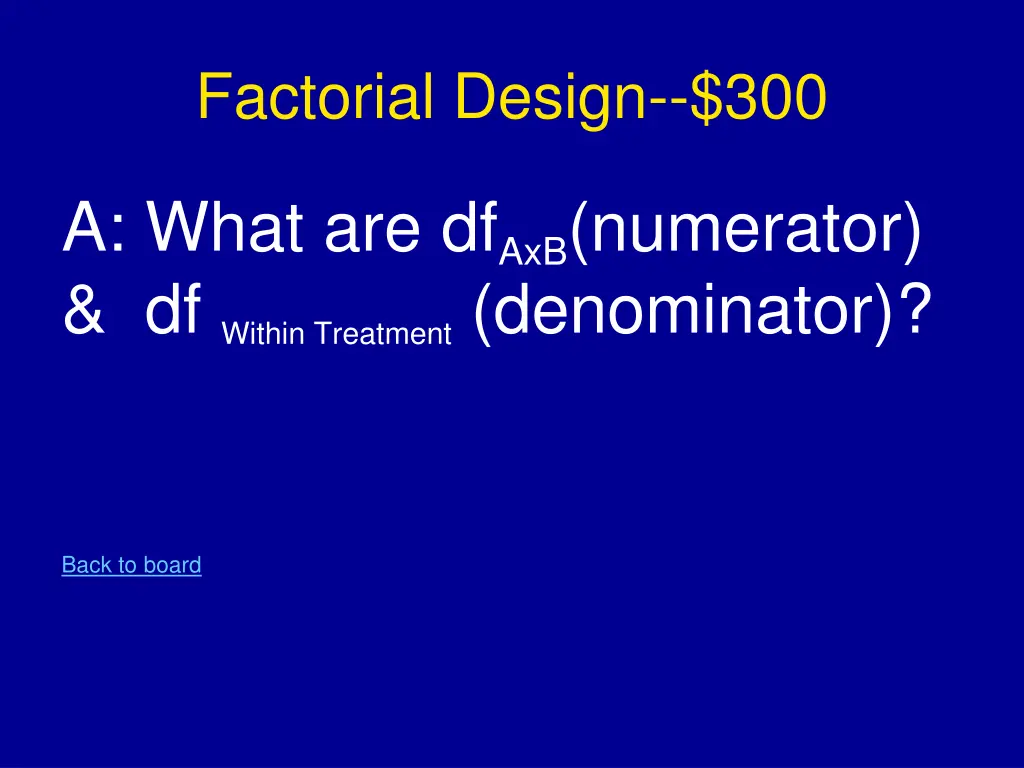 factorial design 300 1