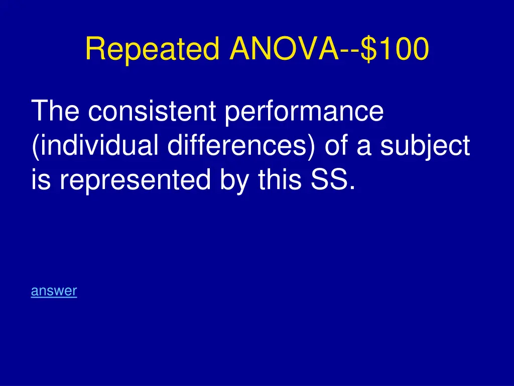 repeated anova 100