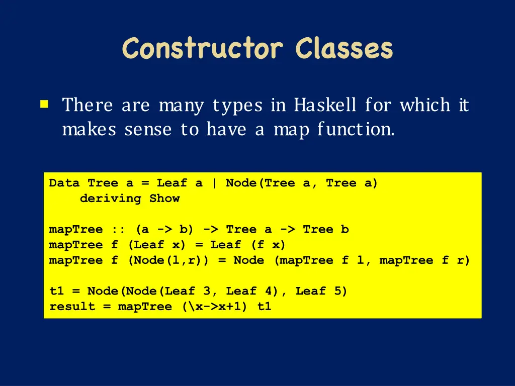 constructor classes 1