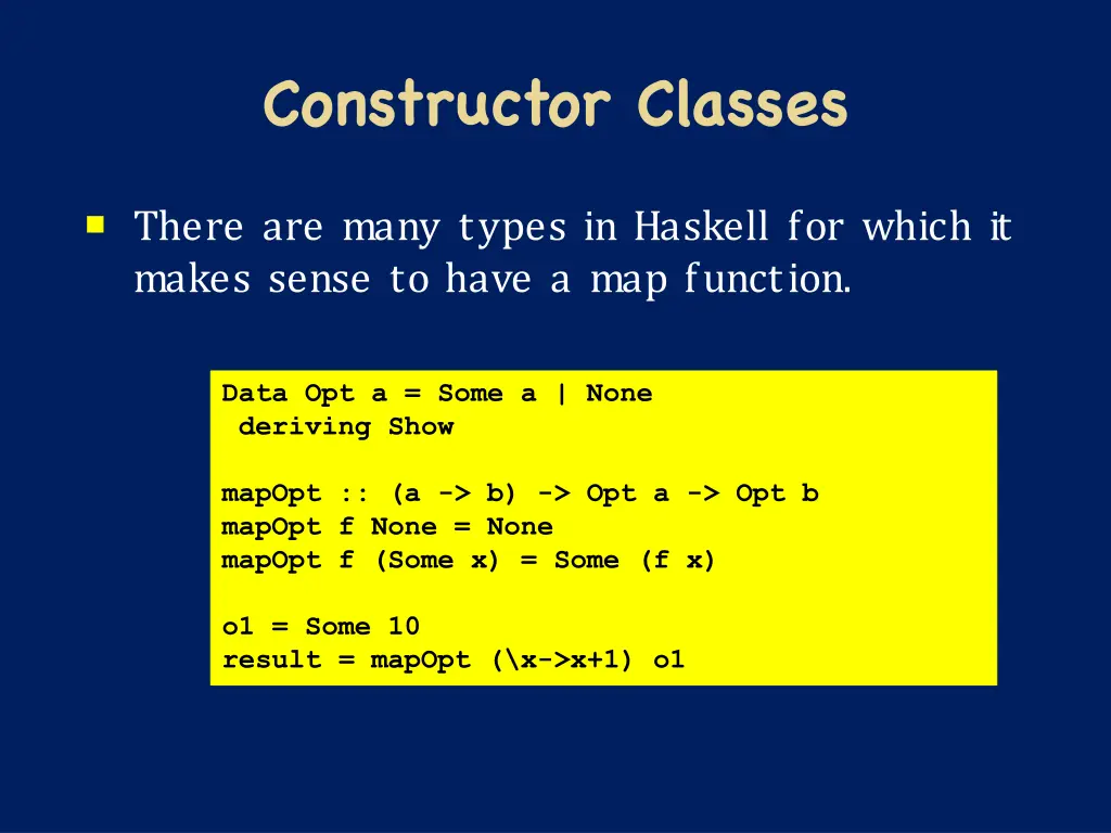 constructor classes 2