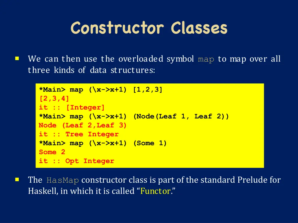 constructor classes 7