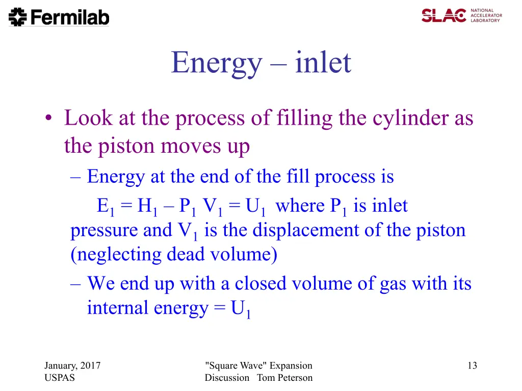 energy inlet