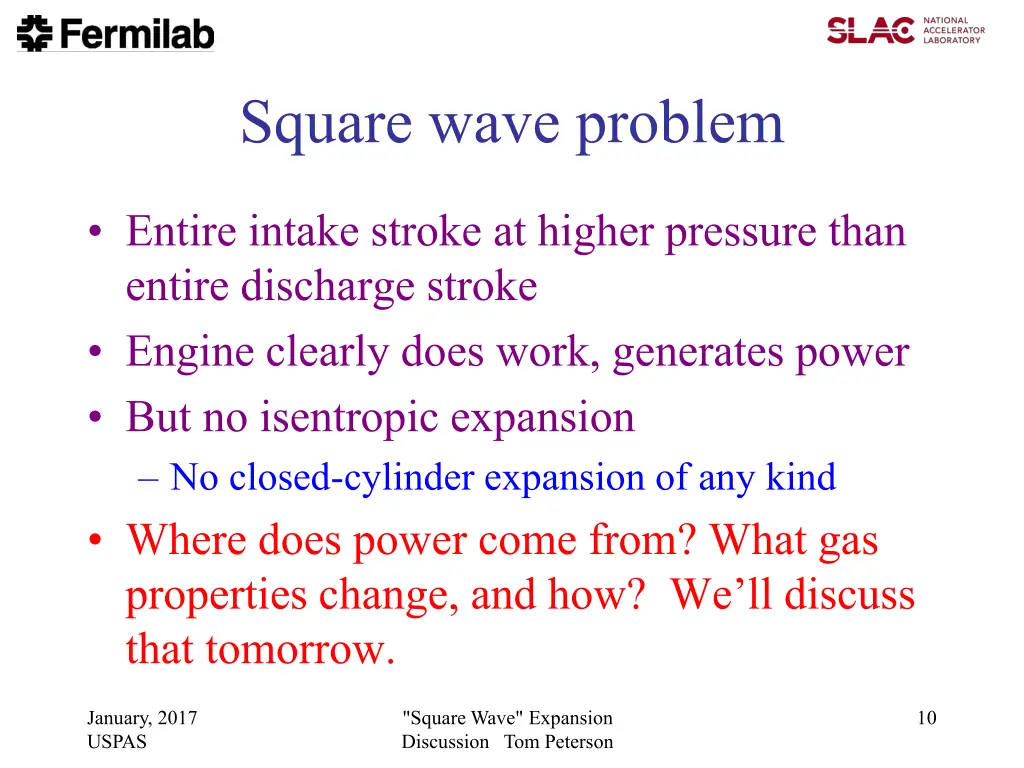 square wave problem