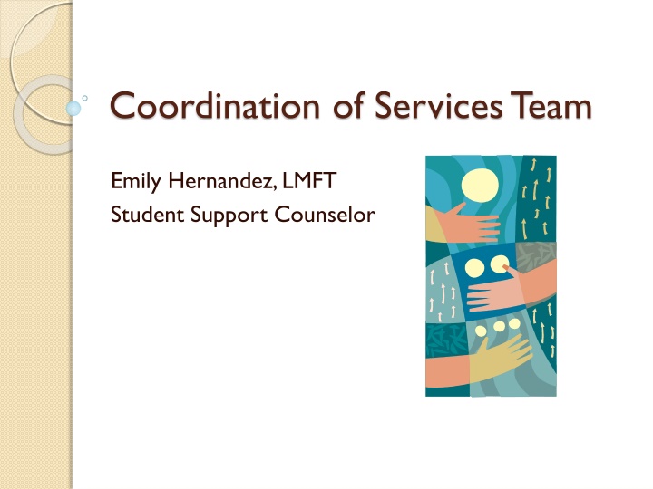 coordination of services team