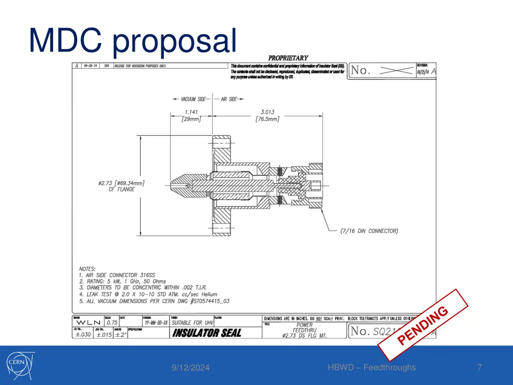 mdc proposal