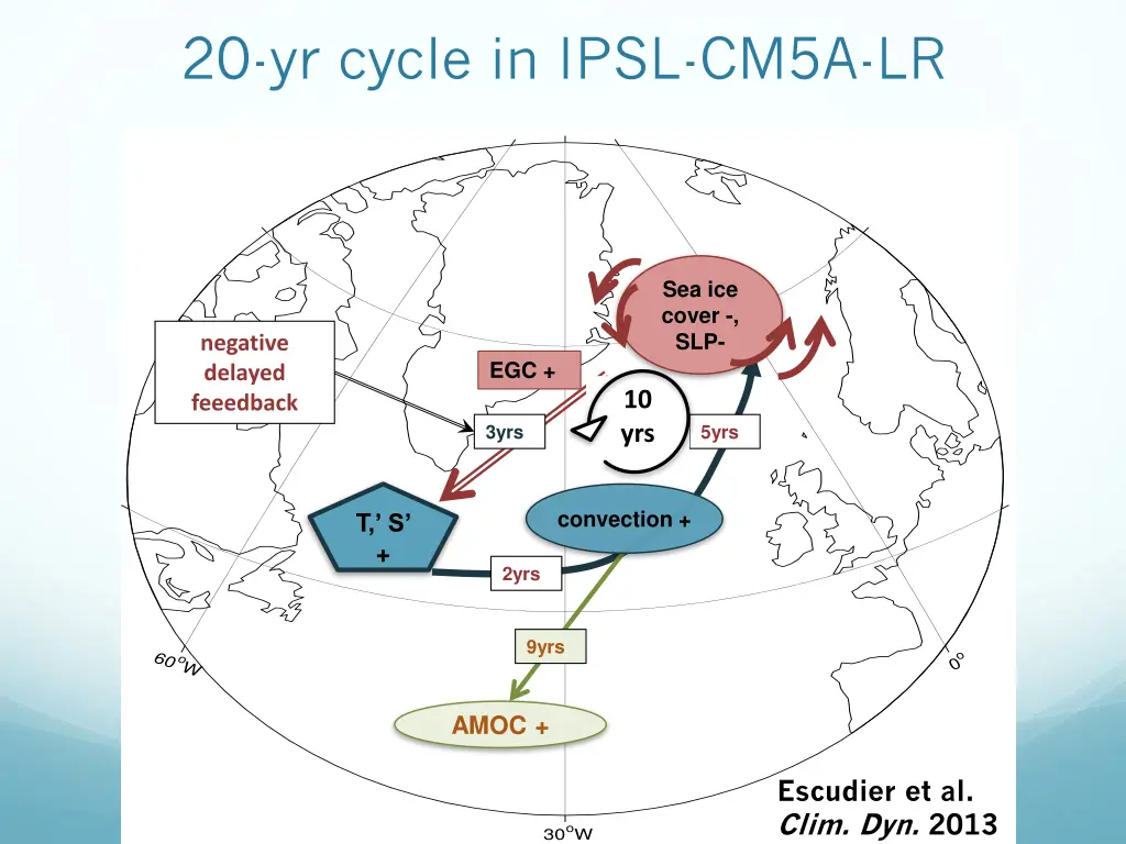 20 yr cycle in ipsl cm5a lr