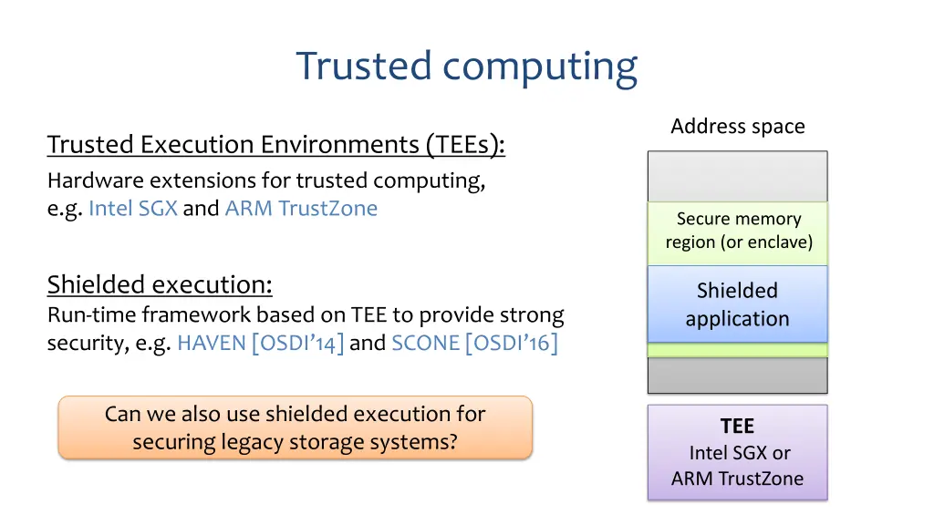 trusted computing