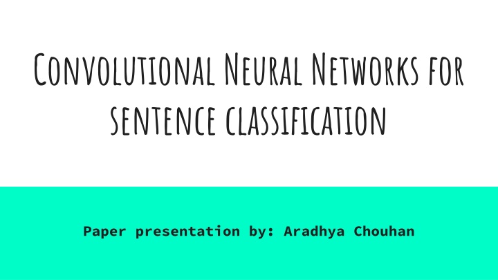 convolutional neural networks for sentence