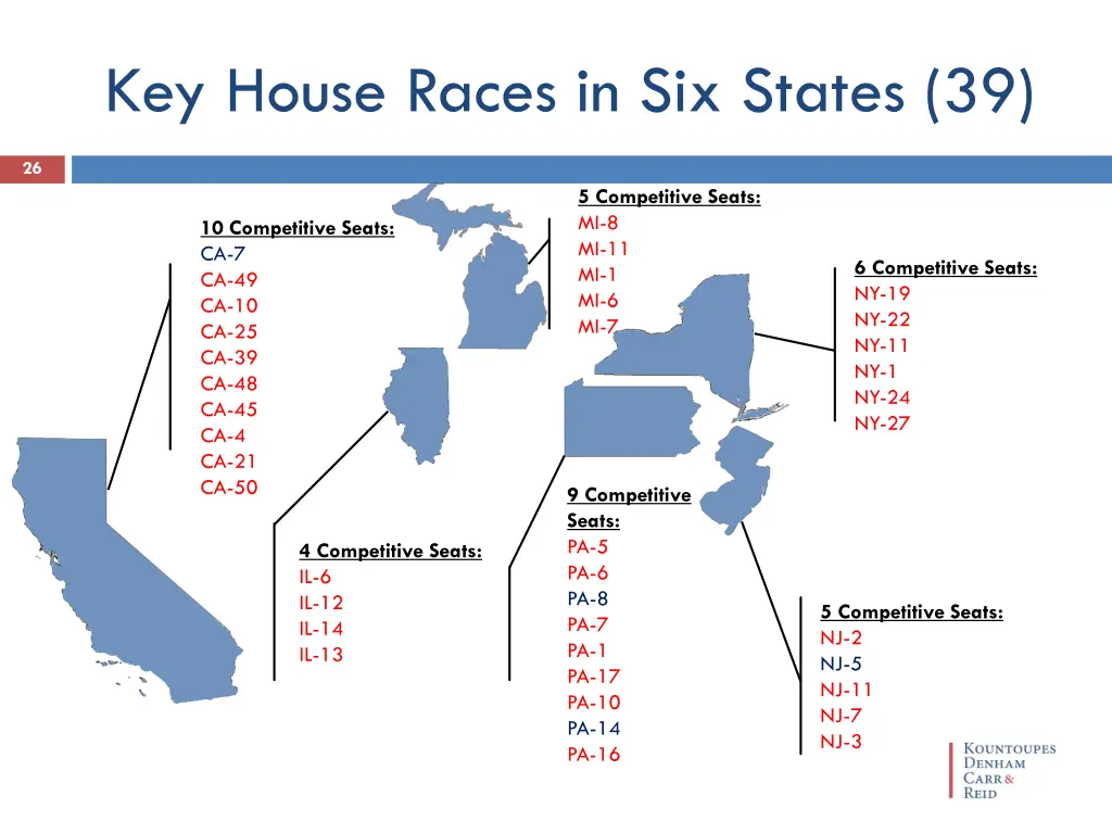 key house races in six states 39