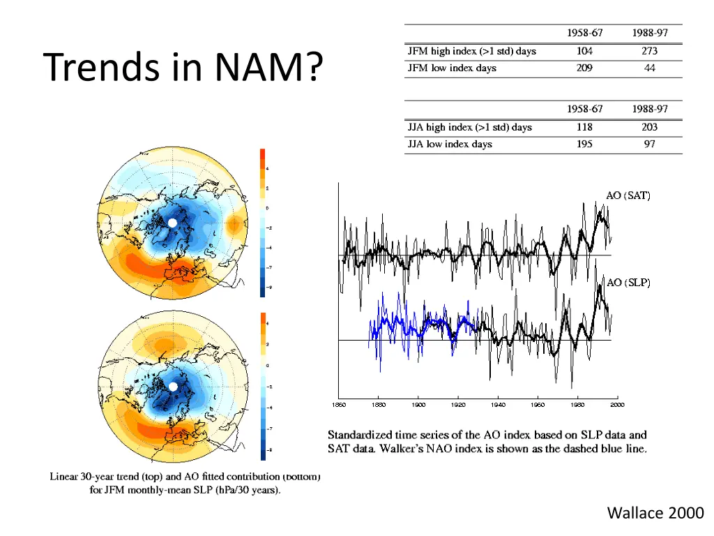 trends in nam