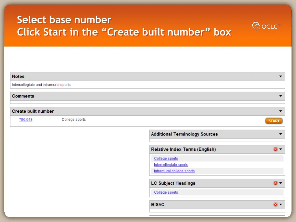 select base number click start in the create 2