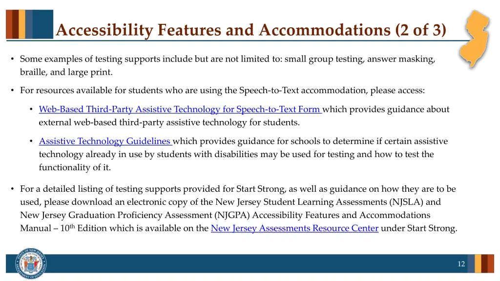 accessibility features and accommodations 2 of 3