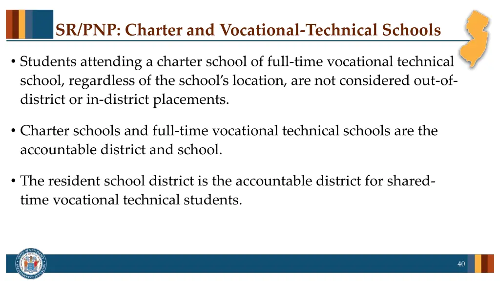 sr pnp charter and vocational technical schools