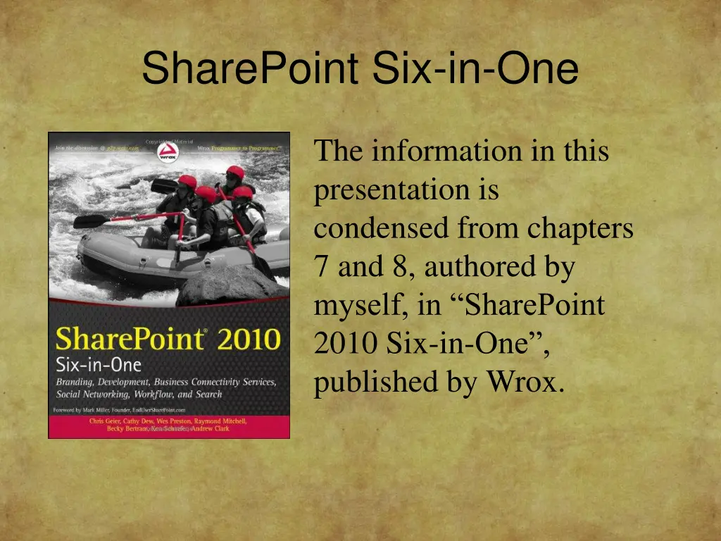 sharepoint six in one