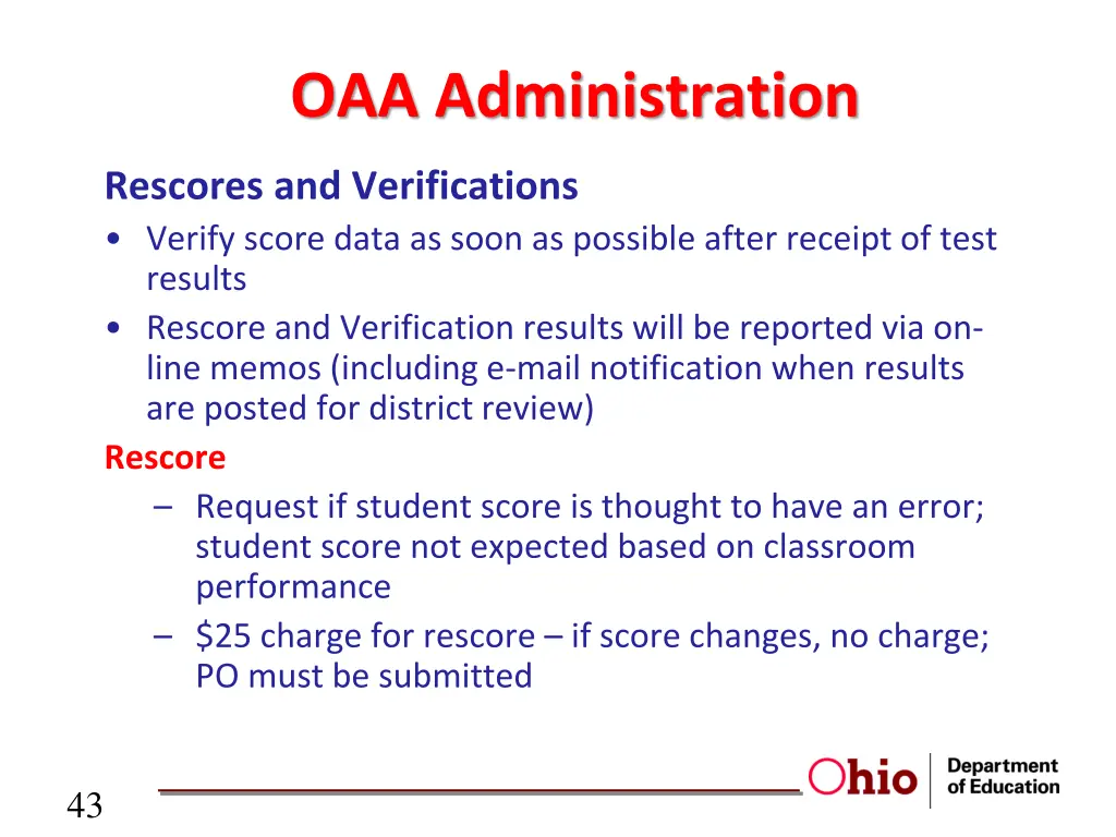 oaa administration 8