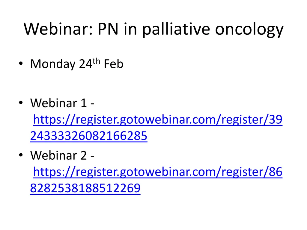 webinar pn in palliative oncology