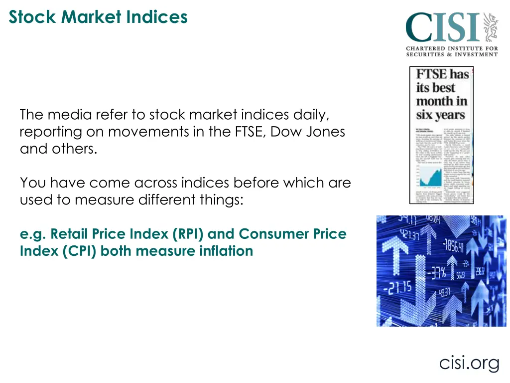 stock market indices