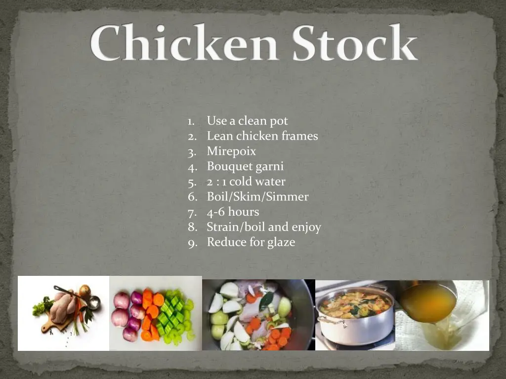 chicken stock