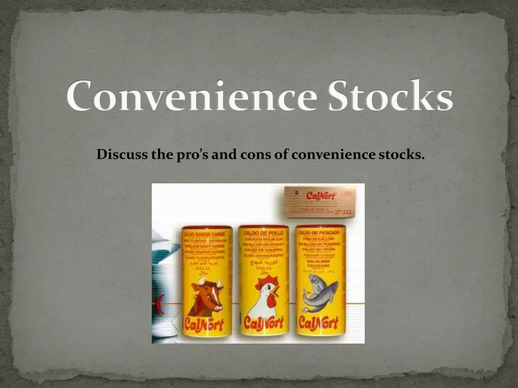 convenience stocks