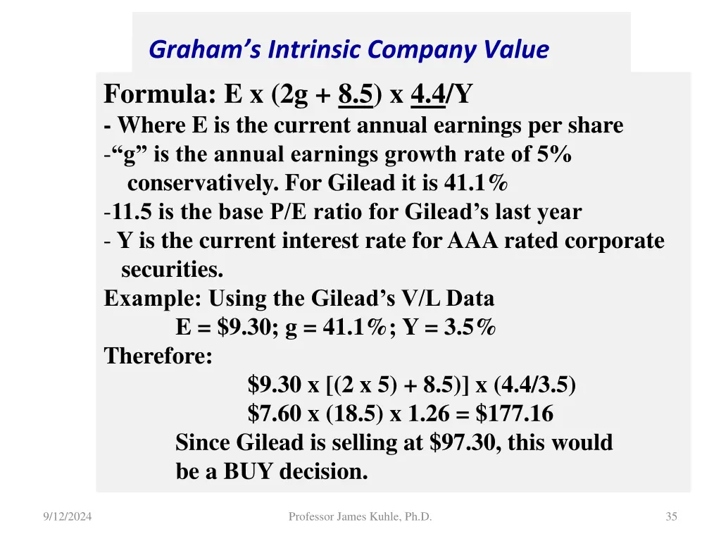 graham s intrinsic company value formula